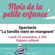 Mois de la petite enfance : spectacle - La famille vient en mangeant