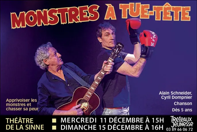 Le spectacle musical Monstres à tue-tête