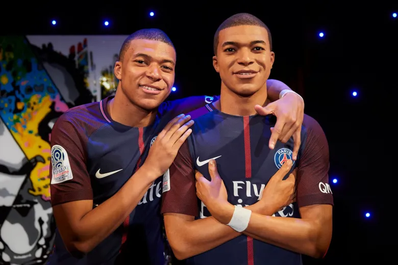 Kylian Mbappé au Musée Grévin