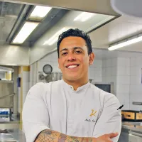 Naïn Gamboa, le jeune chef de la Maison Kieny à Riedisheim &copy; Mike Obri