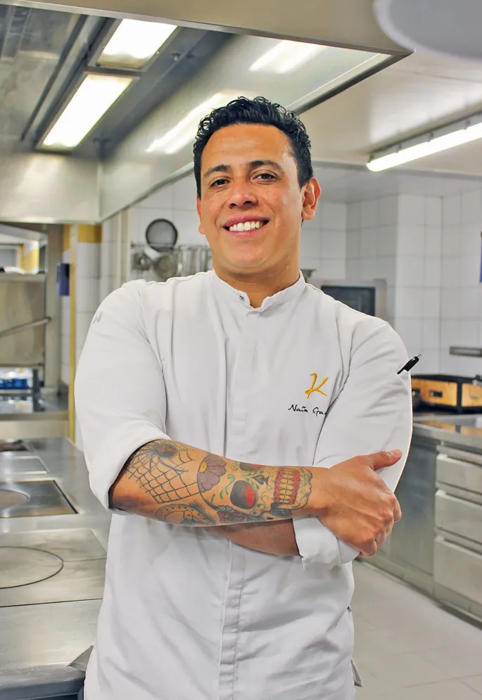 Naïn Gamboa, le jeune chef de la Maison Kieny à Riedisheim