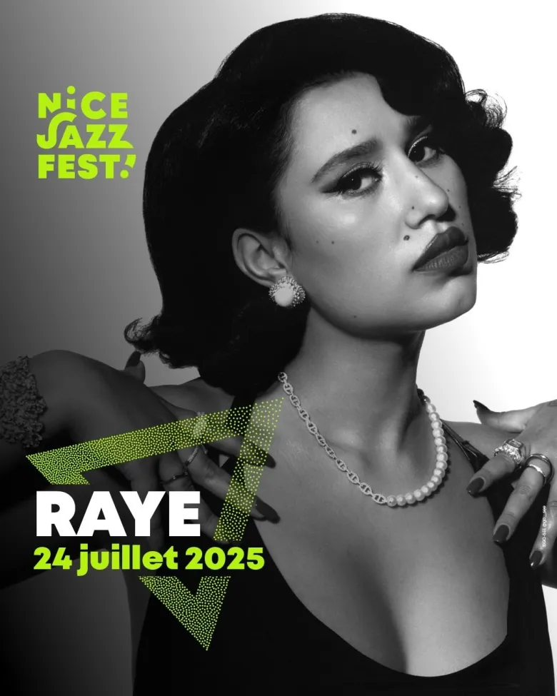 Raye, première tête d'affiche du Nice Jazz Festival 2025 !