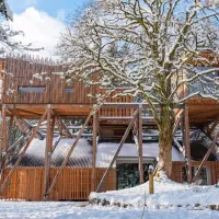 La Villa Forêt & Spa sous la neige DR