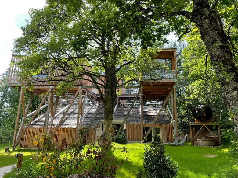 La Villa Forêt et Spa est adaptée aux groupes