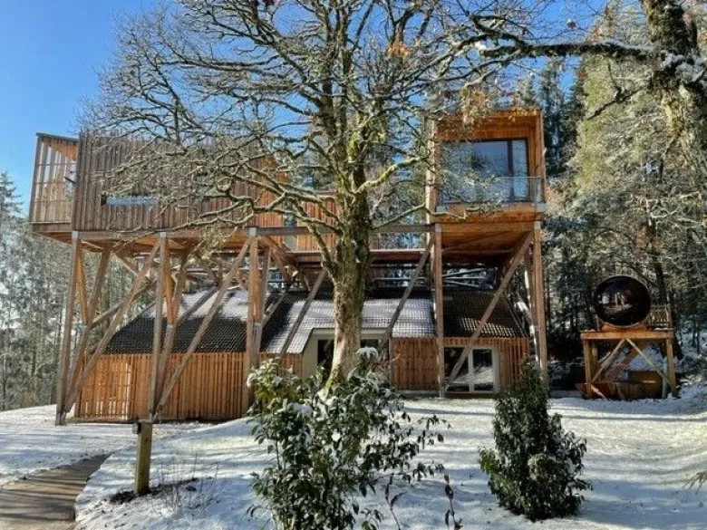 La Villa Forêt & Spa a beaucoup de charme sous la neige