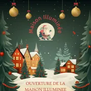 Noël à La Maison Illuminée De Creissan