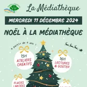 Noël à la médiathèque