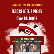 Noël à poney chez Héliange