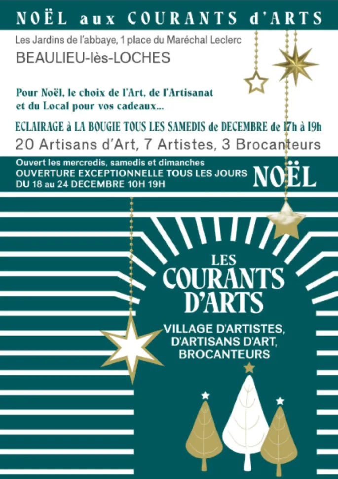 Noël aux Courants d'Arts