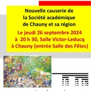 Nouvelle causerie de la société académique: les fractales