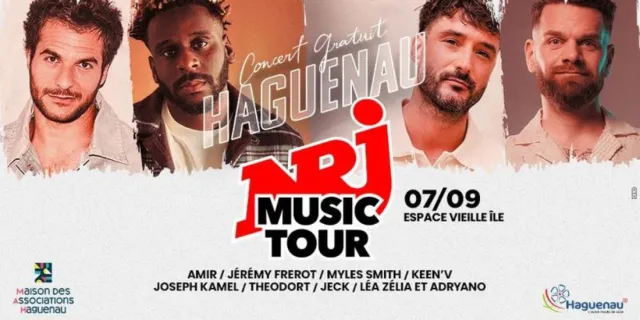 nrj music tour 2022 date et ville