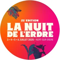 Le logo 2025 de la Nuit de l'Erdre DR