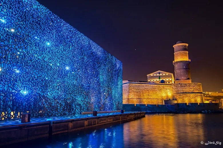 Le MUCEM la nuit