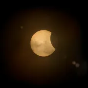 Observation de l'éclipse partielle du Soleil