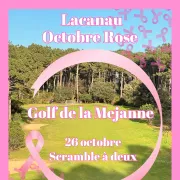 Octobre Rose : compétition de golf, scramble à 2