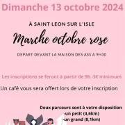 Octobre rose : marche