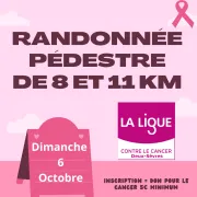 Octobre rose : randonnées pédestres au profit de la lutte contre le cancer du sein