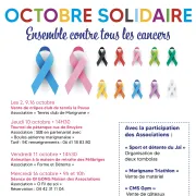 Octobre Solidaire : Ensemble contre tous les cancers