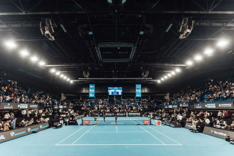 Le Palais des Sports accueille l'Open 13 de tennis