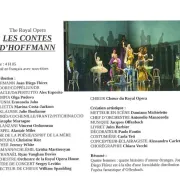 Opéras - Ballets filmé Les Contes d'Hoffmann au Cinéma Le Plaza