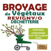 Opération Broyage De Végétaux