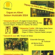 Orgues en Albret : Concert orgue et clarinette