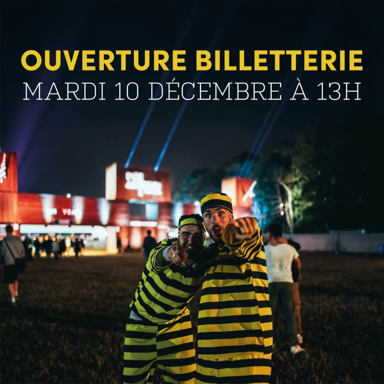 Ouverture de la billetterie imminente !