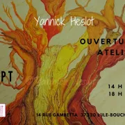 Ouverture de l\'atelier de Yannick Heslot