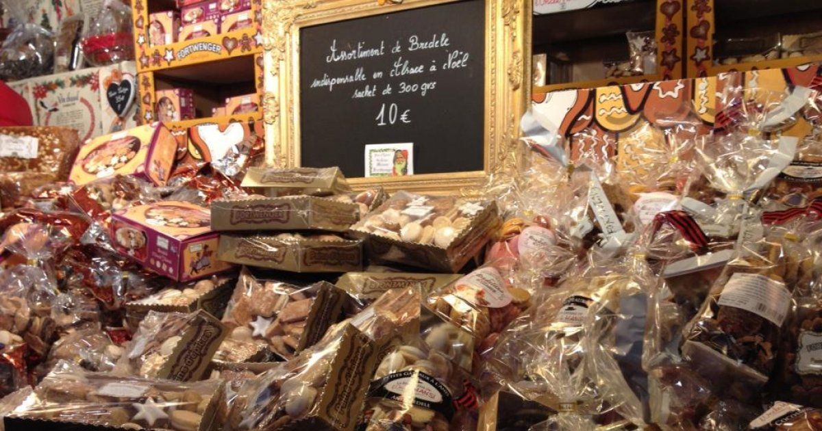 Un sachet de pains d'épices assortiment et chocolatés - Fortwenger