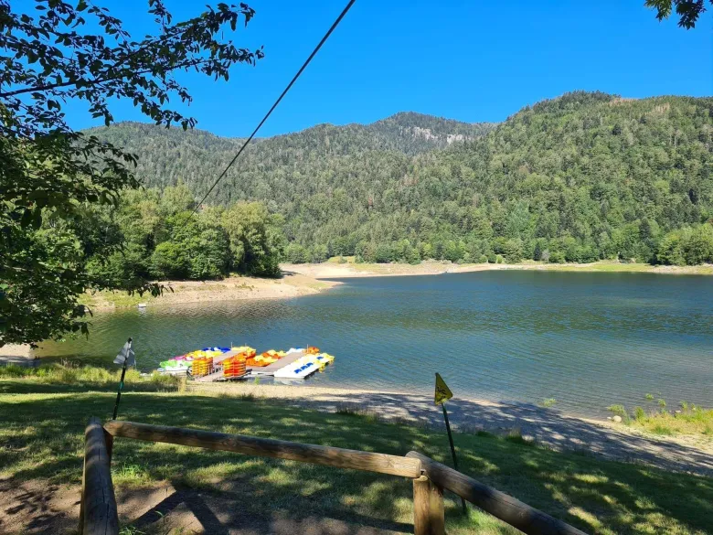 Vue sur le Lac de Kruth