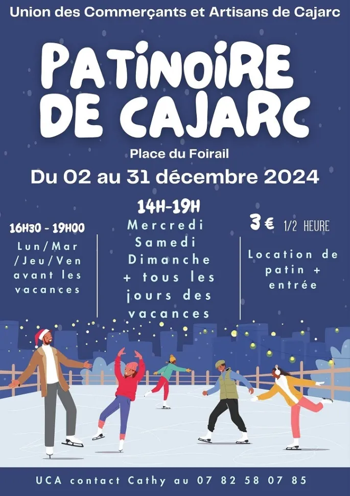 Patinoire à Cajarc