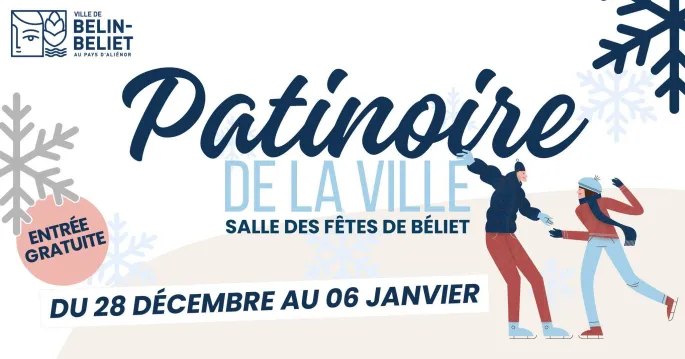 Patinoire de Noël à Belin-Beliet