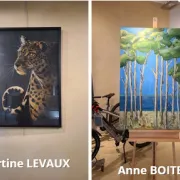 Peintures de Martine LEVAUX & d’Anne BOITEL