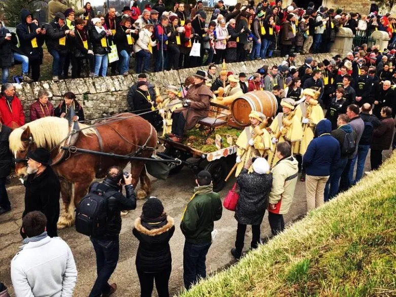 Cortège de la Percée du vin jaune