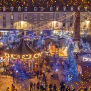 Petit village de Noël à Huningue