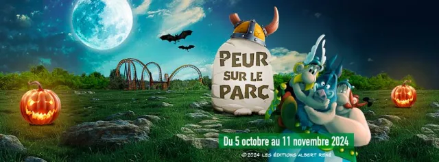 Des frissons vous attendent au Parc Astérix