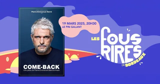 Pierre-Emmanuel Barré est de retour avec Come Back