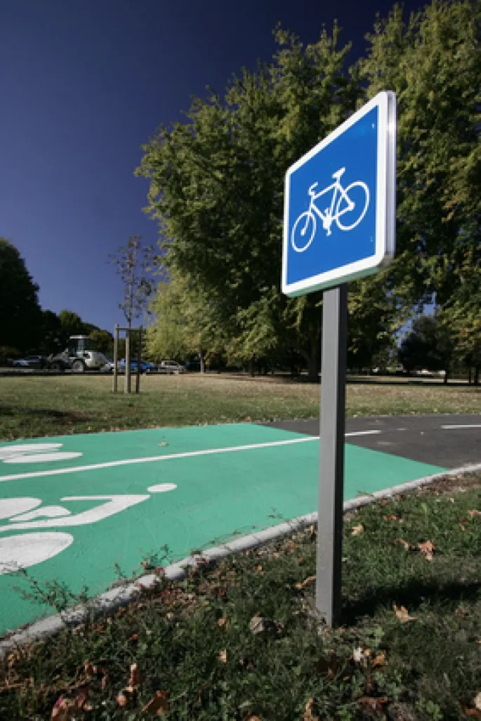 Piste cyclable de Issenheim à Soultz