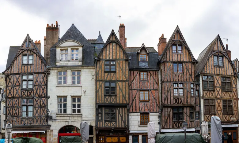 La Place Plumereau à Tours 