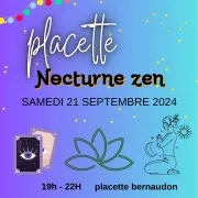 Placette nocturne zen