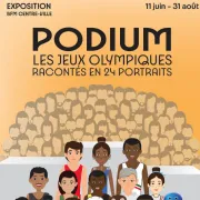 Podium Les Jeux Olympiques racontés en 24 portraits - Limoges