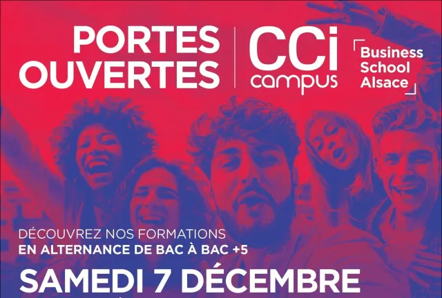 Journée Portes Ouvertes chez CCI Campus le 7 décembre 2024