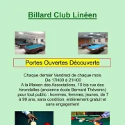 Portes Ouvertes - Découverte Du Billard