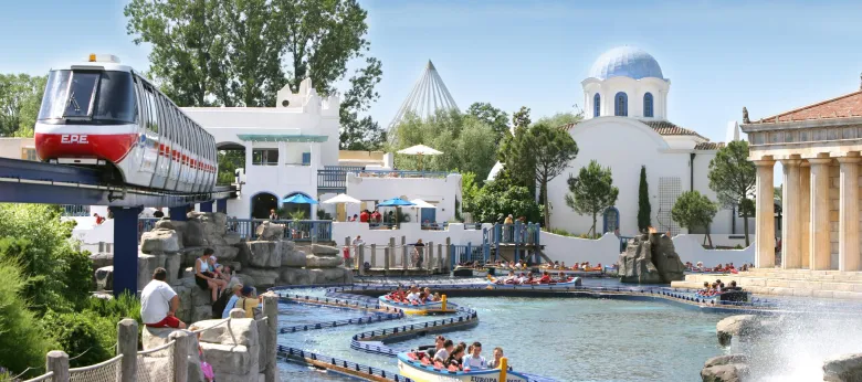 Europa Park vu du Poséïdon