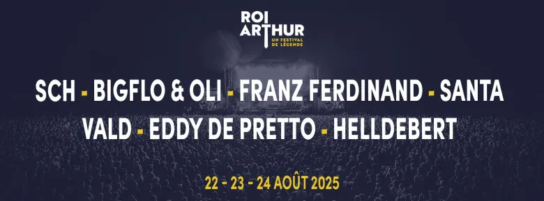 Les premiers noms du Festival du Roi Arthur 2025