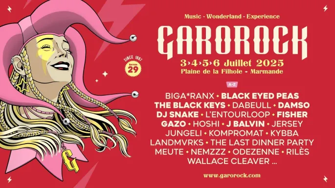 Les premiers noms de Garorock 2025 viennent d'être dévoilés