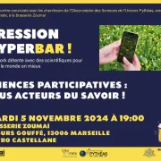 PRESSION HYPERBAR ! Sciences participatives : tous acteurs du savoir !