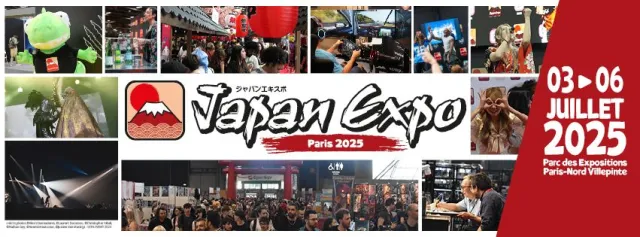  La prochaine édition de Japan Expo Paris se tiendra du 3 au 6 juillet 2025