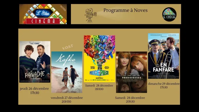 Programme Cinéma de L'Eden