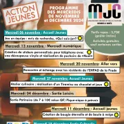 Programme Des Mercredis De Novembre Et Decembre 2024